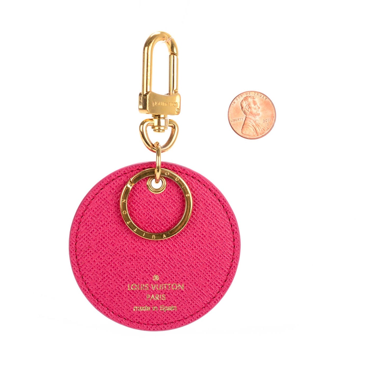 Damier Ebene Illustre Posies Bag Charm