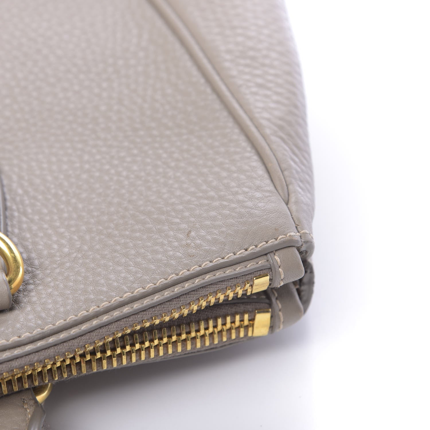 Prada Vitello Daino Tote Pomice 11 of 17