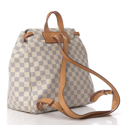 Louis Vuitton Damier Azur Sperone Backpack 2 of 11