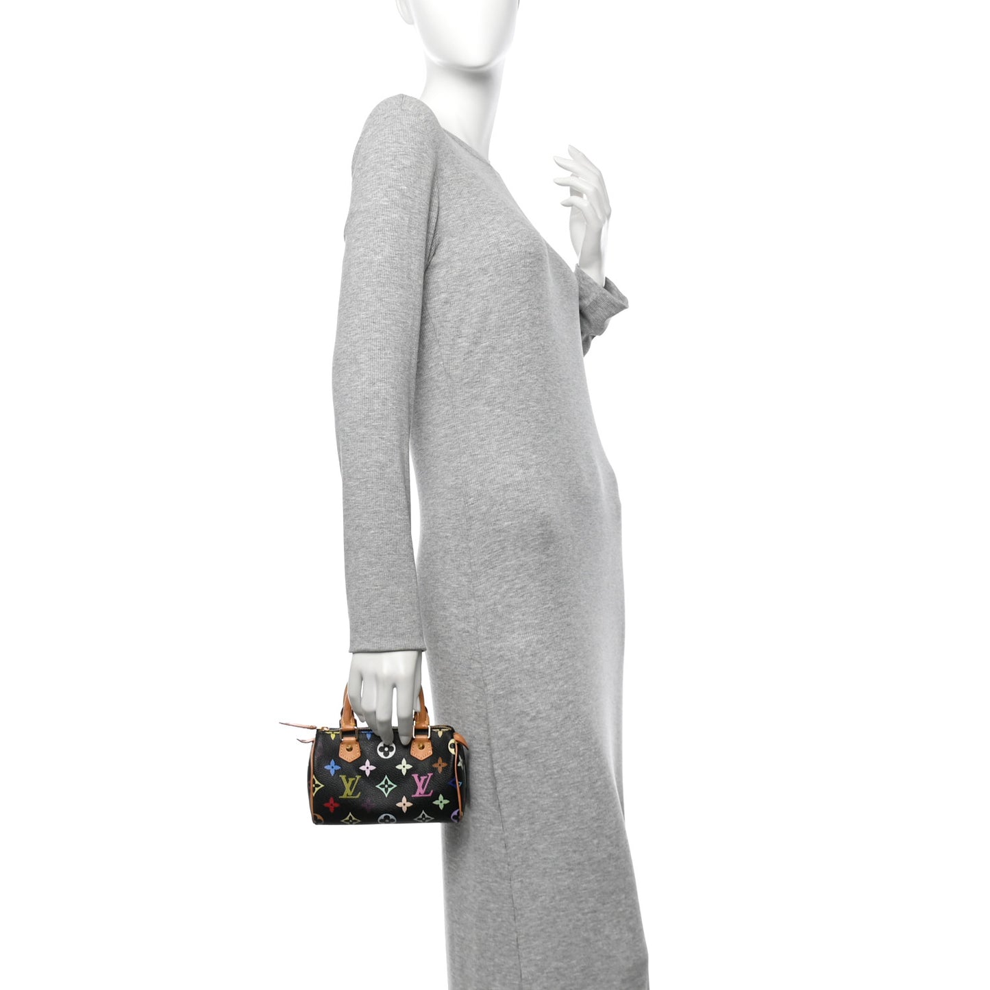 Monogram Multicolor Mini Sac HL Speedy Black