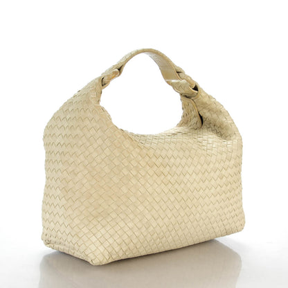 Bottega Veneta Nappa Intrecciato Sloane Hobo Cream 3 of 9
