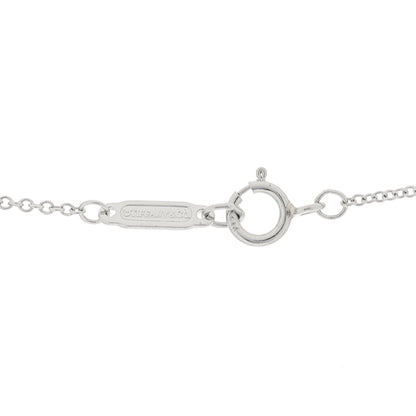 Tiffany Platinum Diamond .33ct Solitaire Pendant Necklace 4 of 6
