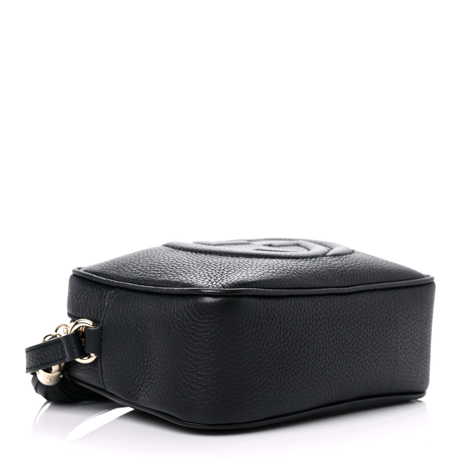 Gucci Pebbled Calfskin Small Soho Disco Bag Black 4 of 9