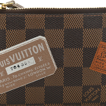 Louis Vuitton Damier Ebene Trunks and Bags Key Pouch 7 of 9