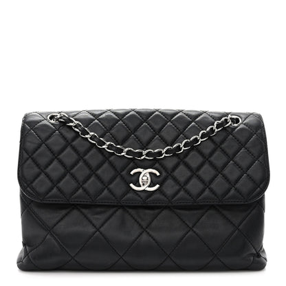 Chanel Calfskin Quilted In the Business Flap Bag Black 1 of 15