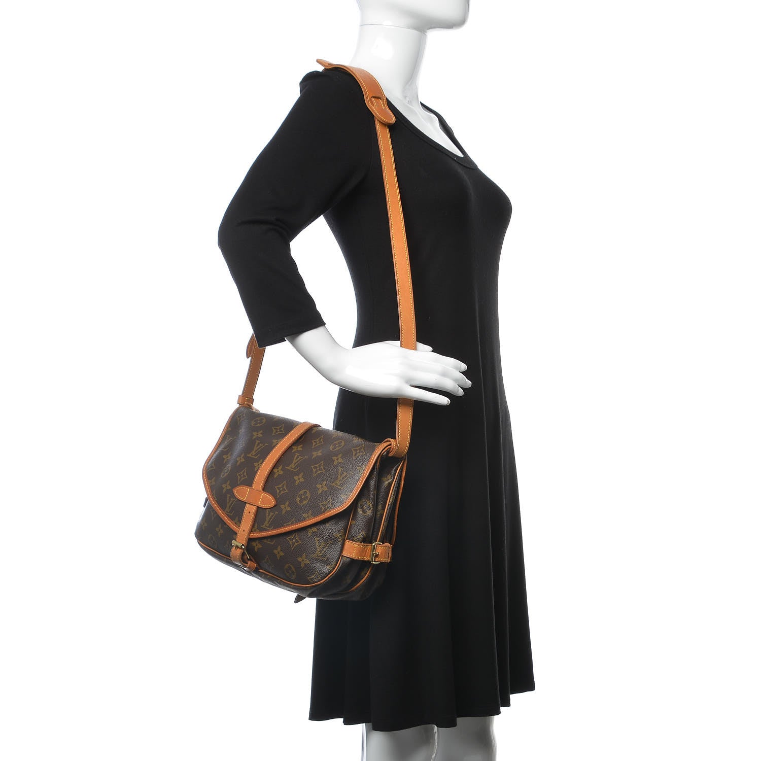 Louis Vuitton Monogram Saumur 30 2 of 14