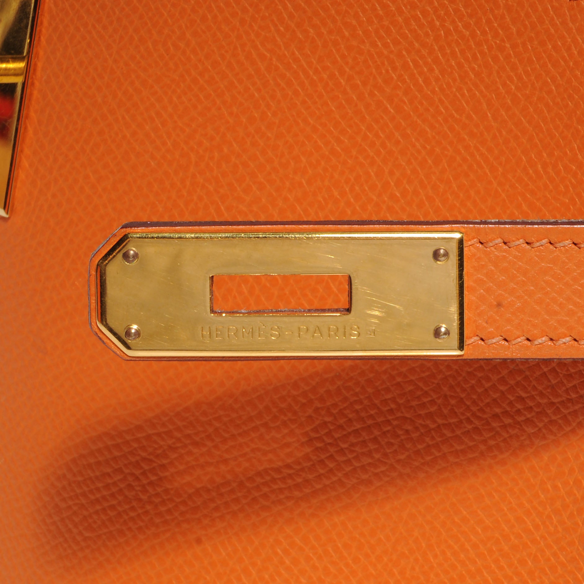 Hermes Epsom Kelly Retourne 28 Orange 8 of 11