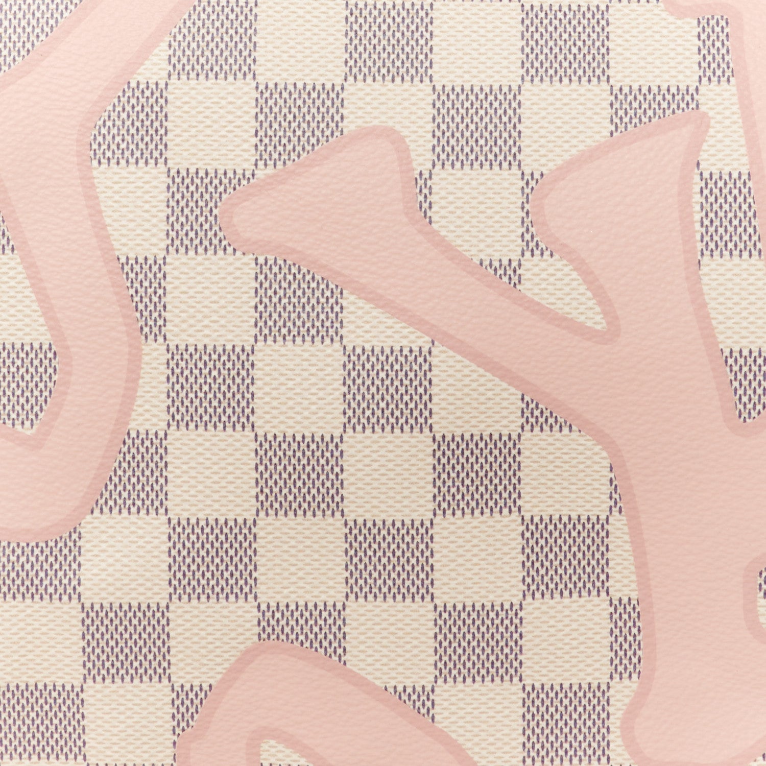 Louis Vuitton Damier Azur Tahitienne Speedy Bandouliere 30 Rose Ballerine 9 of 11