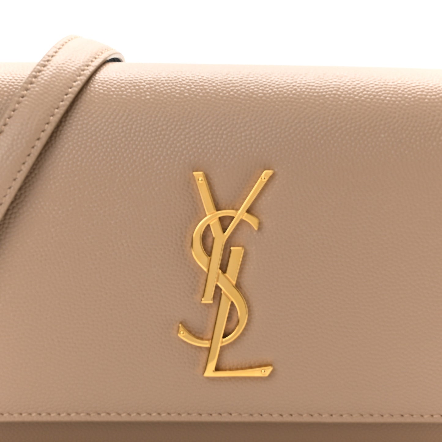 Grain De Poudre Monogram Kate Belt Bag Dark Beige
