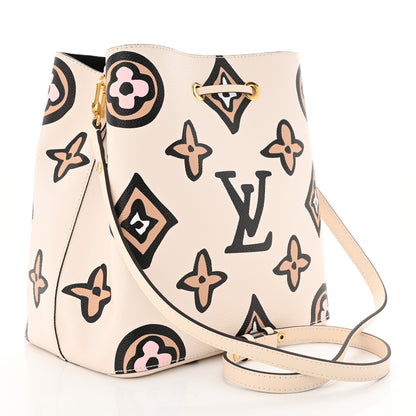 Louis Vuitton Monogram Giant Wild At Heart Neonoe MM Creme 3 of 9