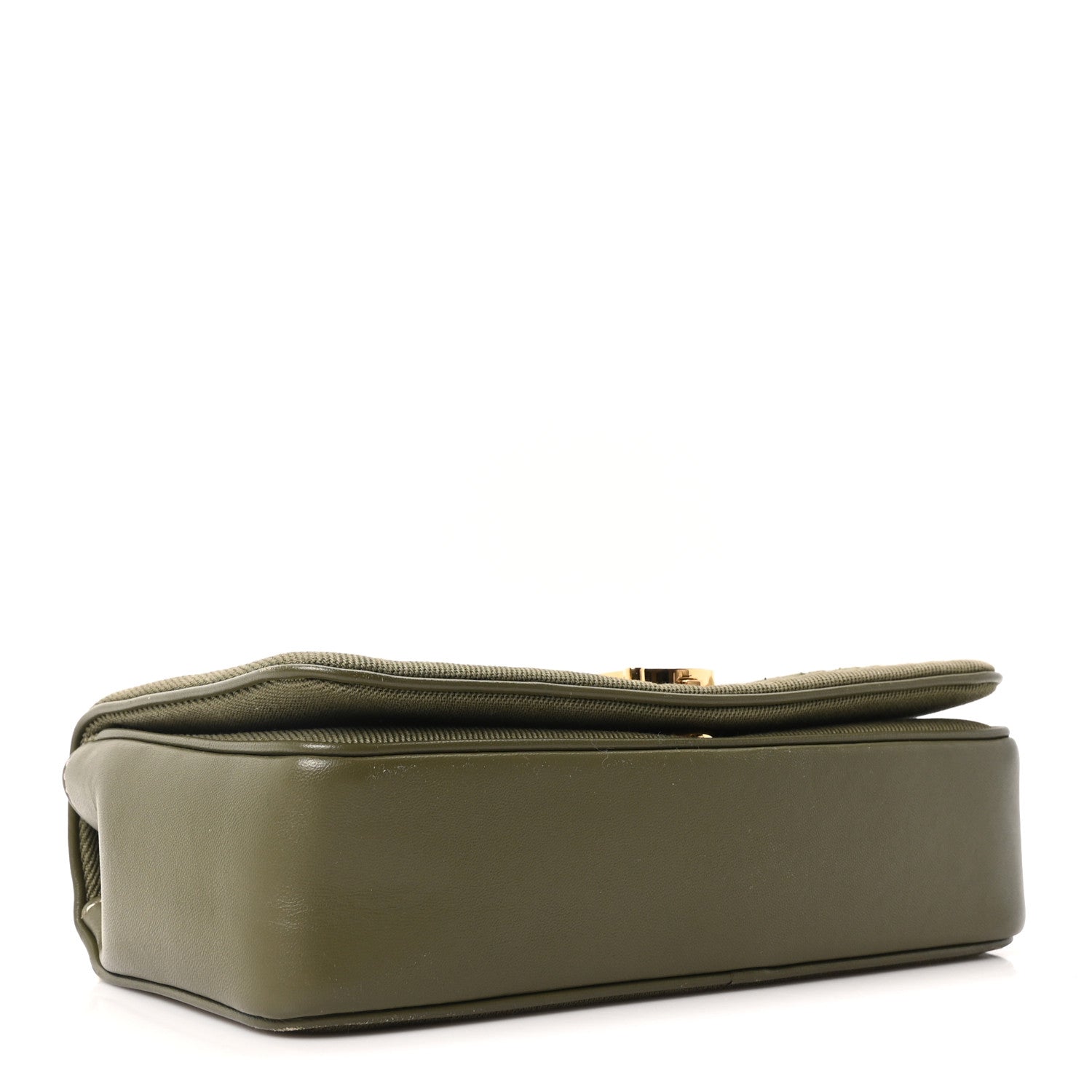 Burberry Canvas Horseferry Print Small Lola Bag Dark Fern Green 4 of 11