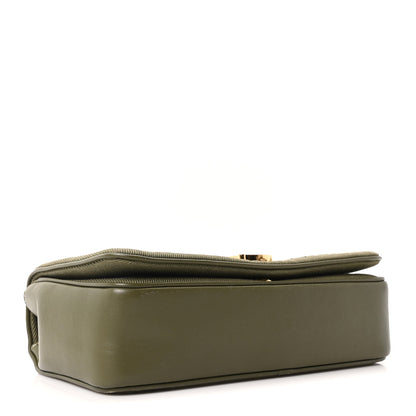 Burberry Canvas Horseferry Print Small Lola Bag Dark Fern Green 4 of 11