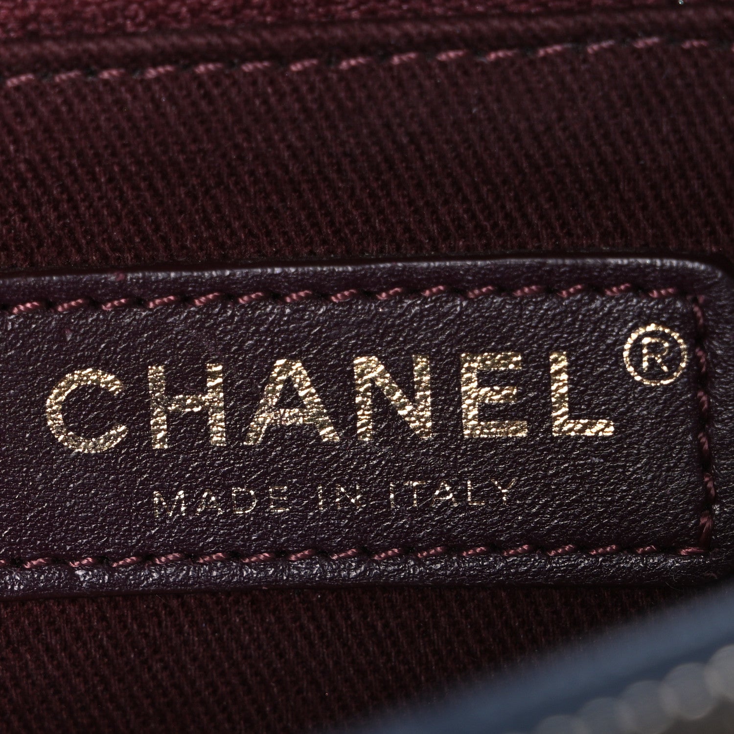 Chanel Shiny Sheepskin Quilted Large Trapezio Flap Navy 6 of 12