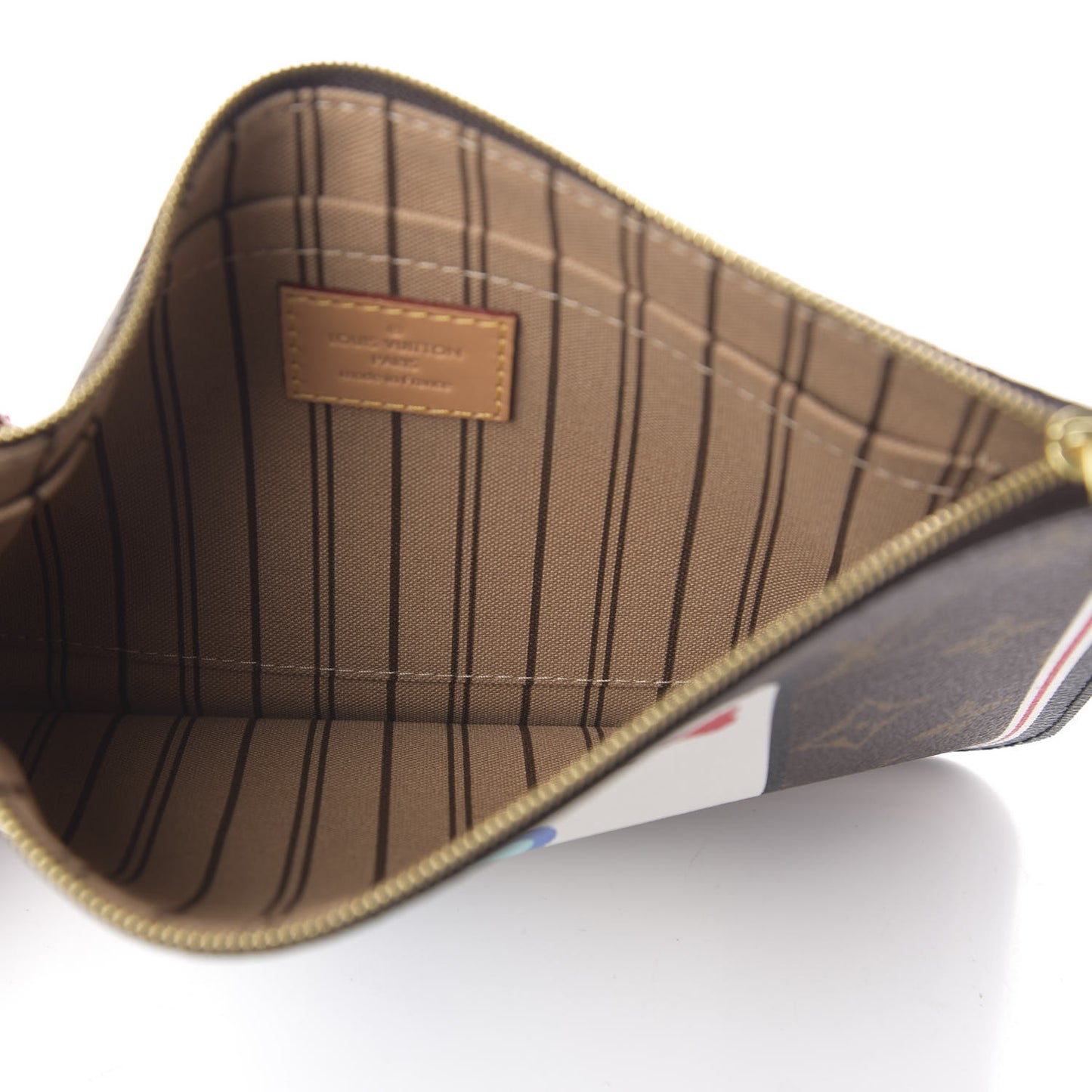 Monogram Game On Neverfull MM Pochette