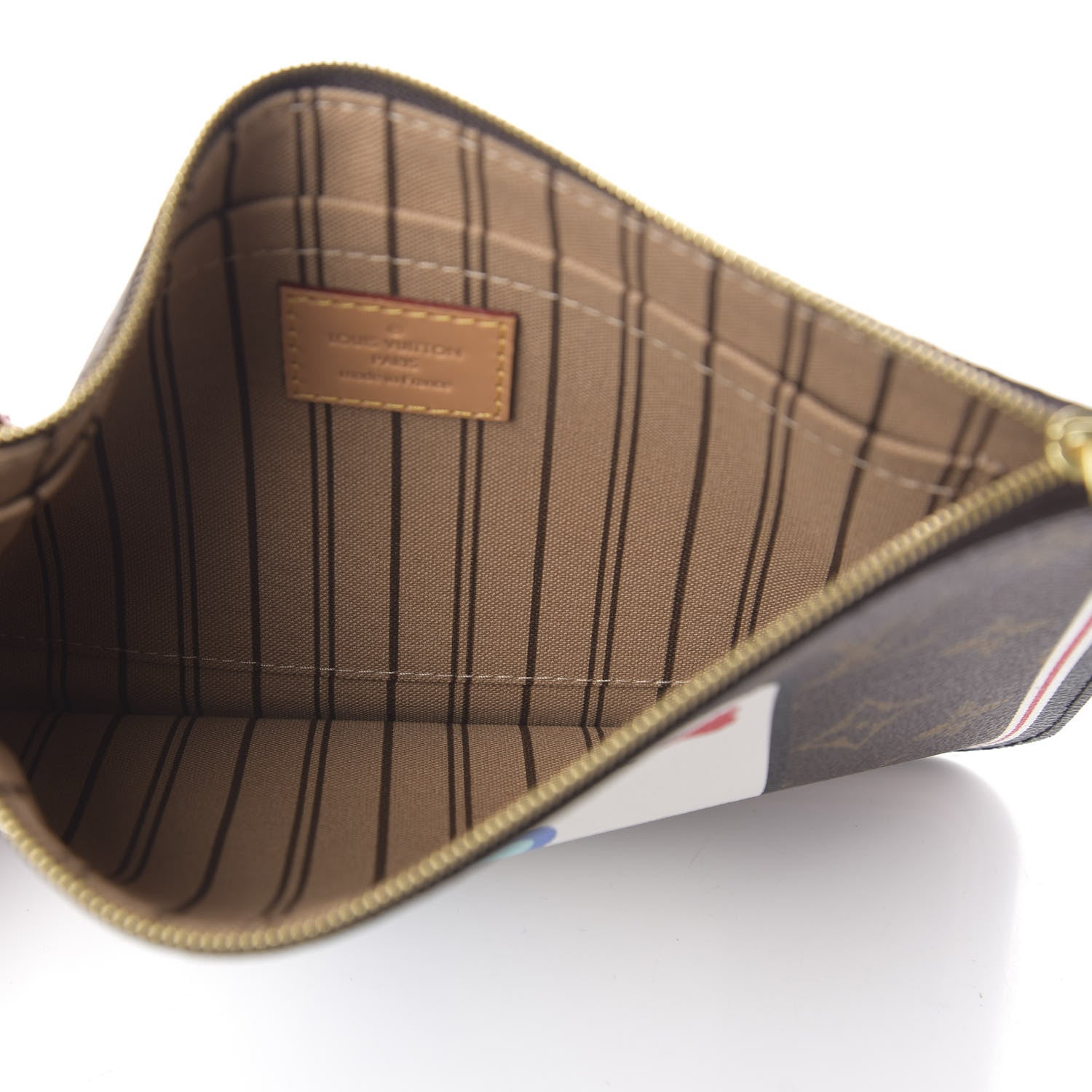 Louis Vuitton Monogram Game On Neverfull MM Pochette 5 of 6