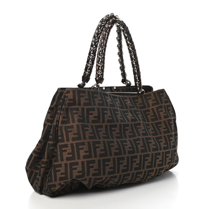 Fendi Zucca Mia Tote Tobacco 2 of 9