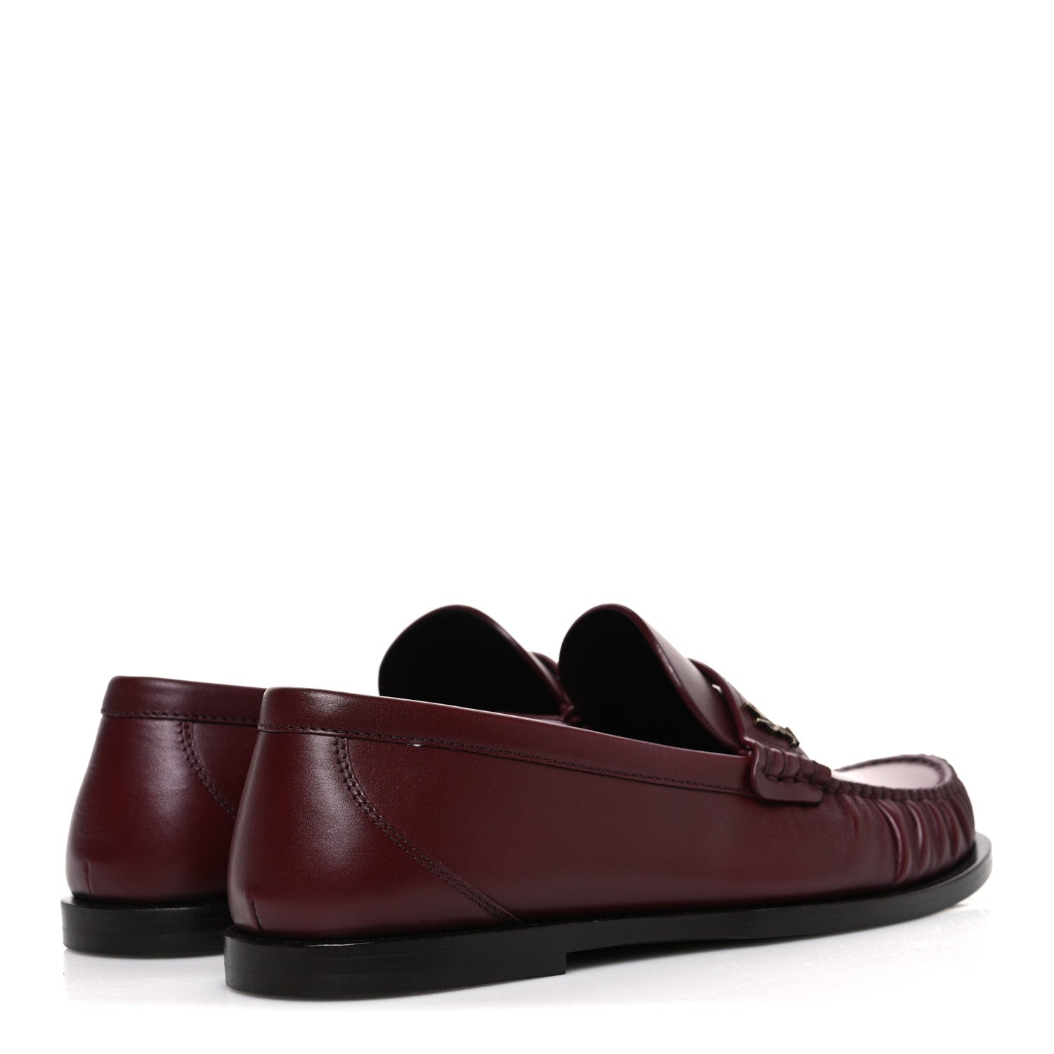 Saint Laurent Vitellino Lux Laurent 05 Mocassins 36.5 Vendome Red 5 of 10