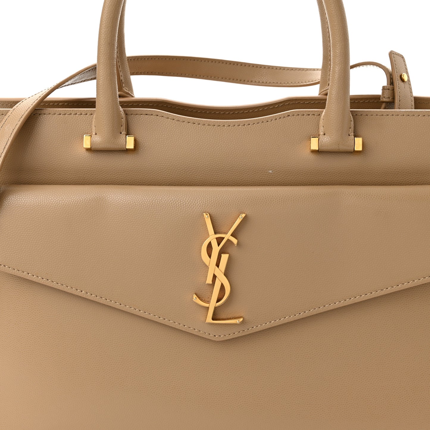 Grain De Poudre Medium Uptown Tote Dark Latte
