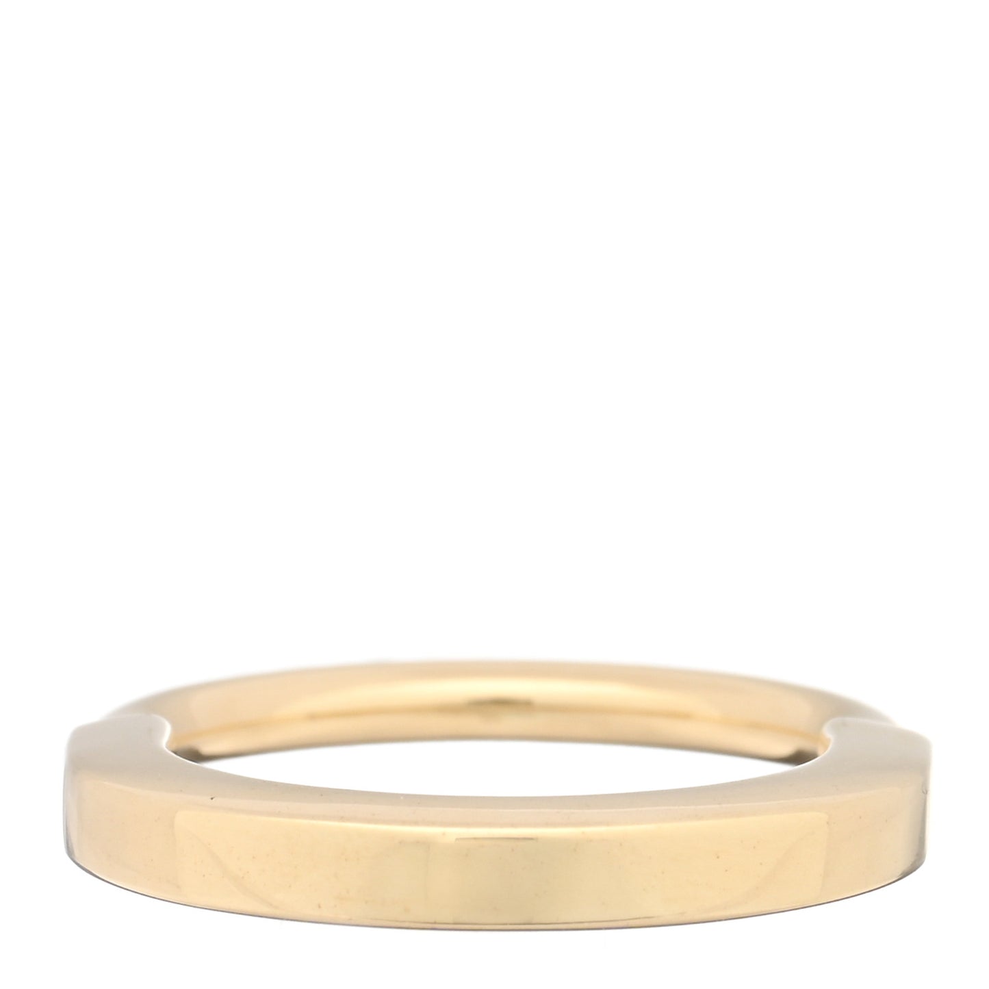 18K Yellow Gold Lock Ring 50 5.5