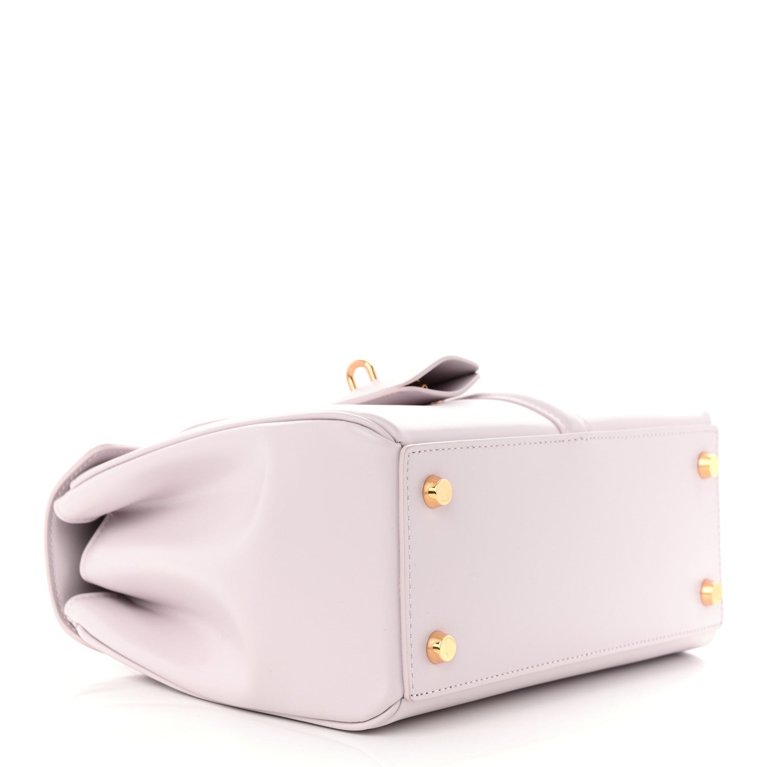 Celine Satinated Calfskin Small 16 Top Handle Bag Poudre 4 of 12
