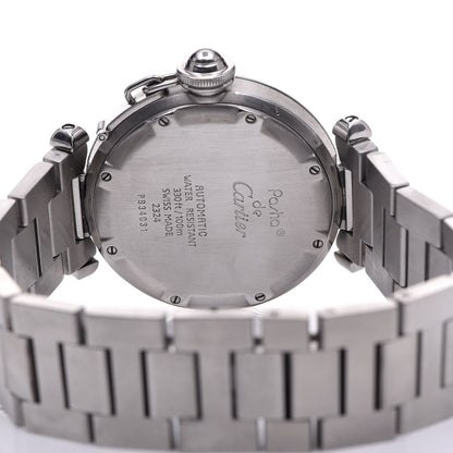 Cartier Stainless Steel 35mm Pasha C Automatic Watch Pink 6 of 8