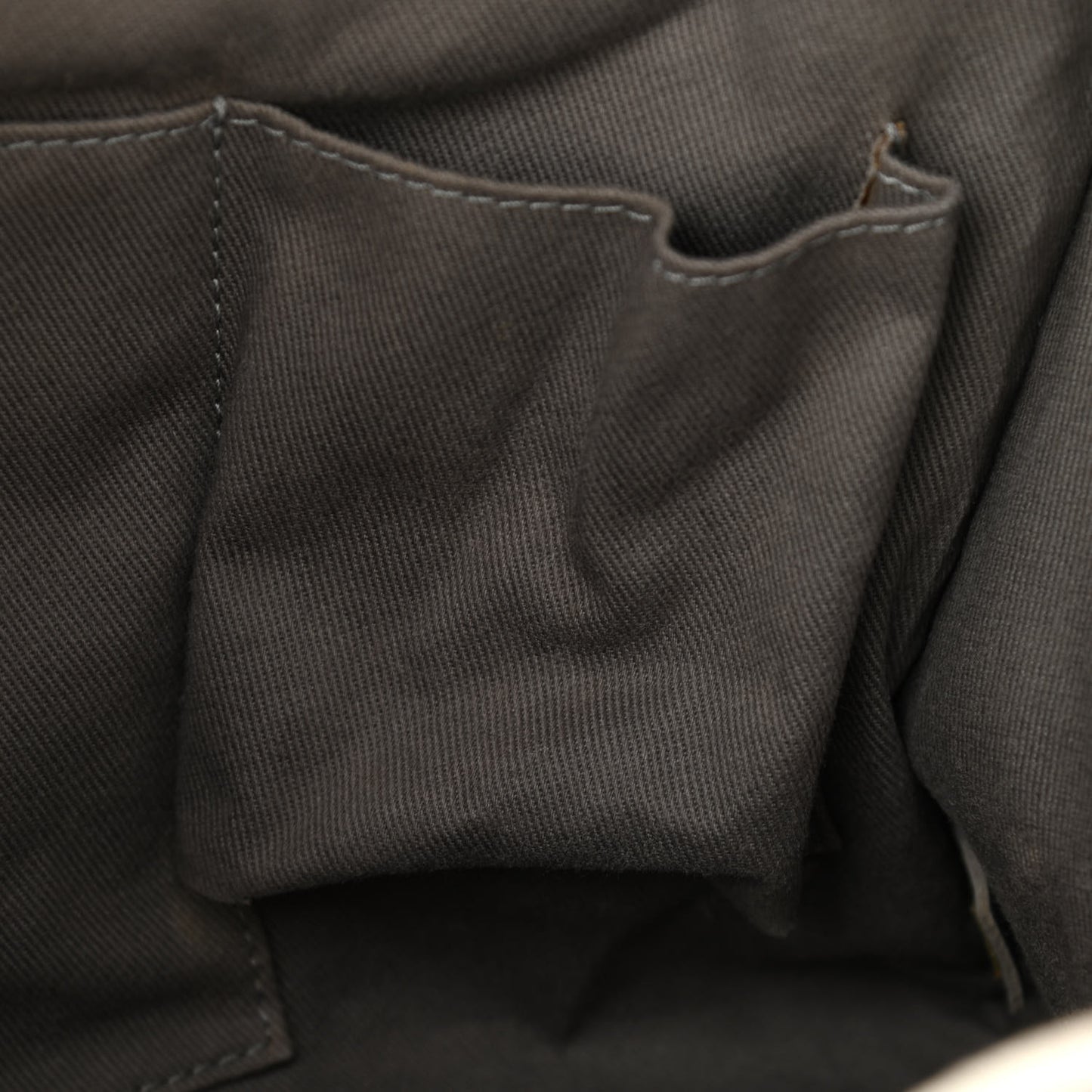 Canvas Deauville Bowling Bag Grey