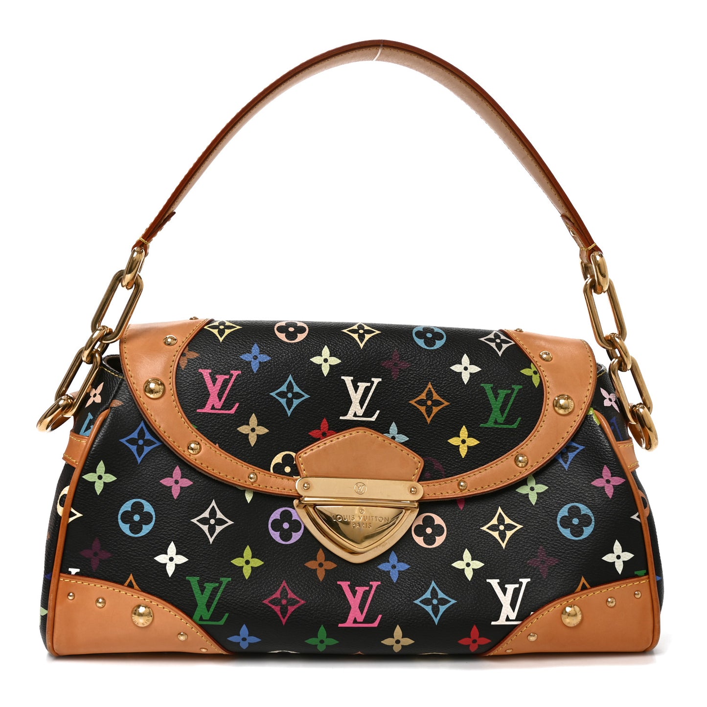 Monogram Multicolor Beverly MM Black
