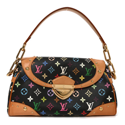 Louis Vuitton Monogram Multicolor Beverly MM Black 1 of 8
