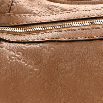 Gucci Guccissima Medium Techno Horsebit Hobo Taupe 13 of 17