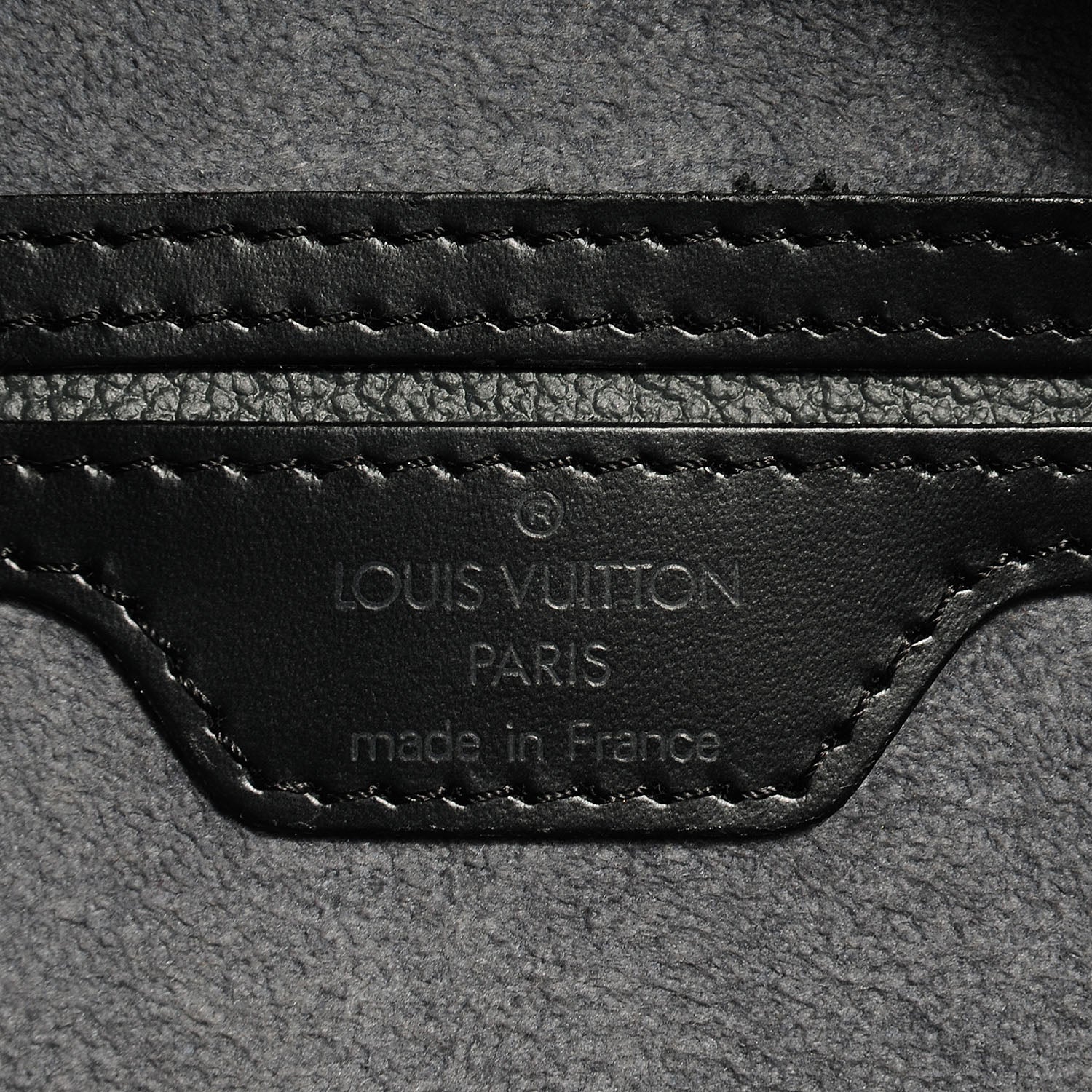 Louis Vuitton Epi Mabillon Backpack Black 6 of 7
