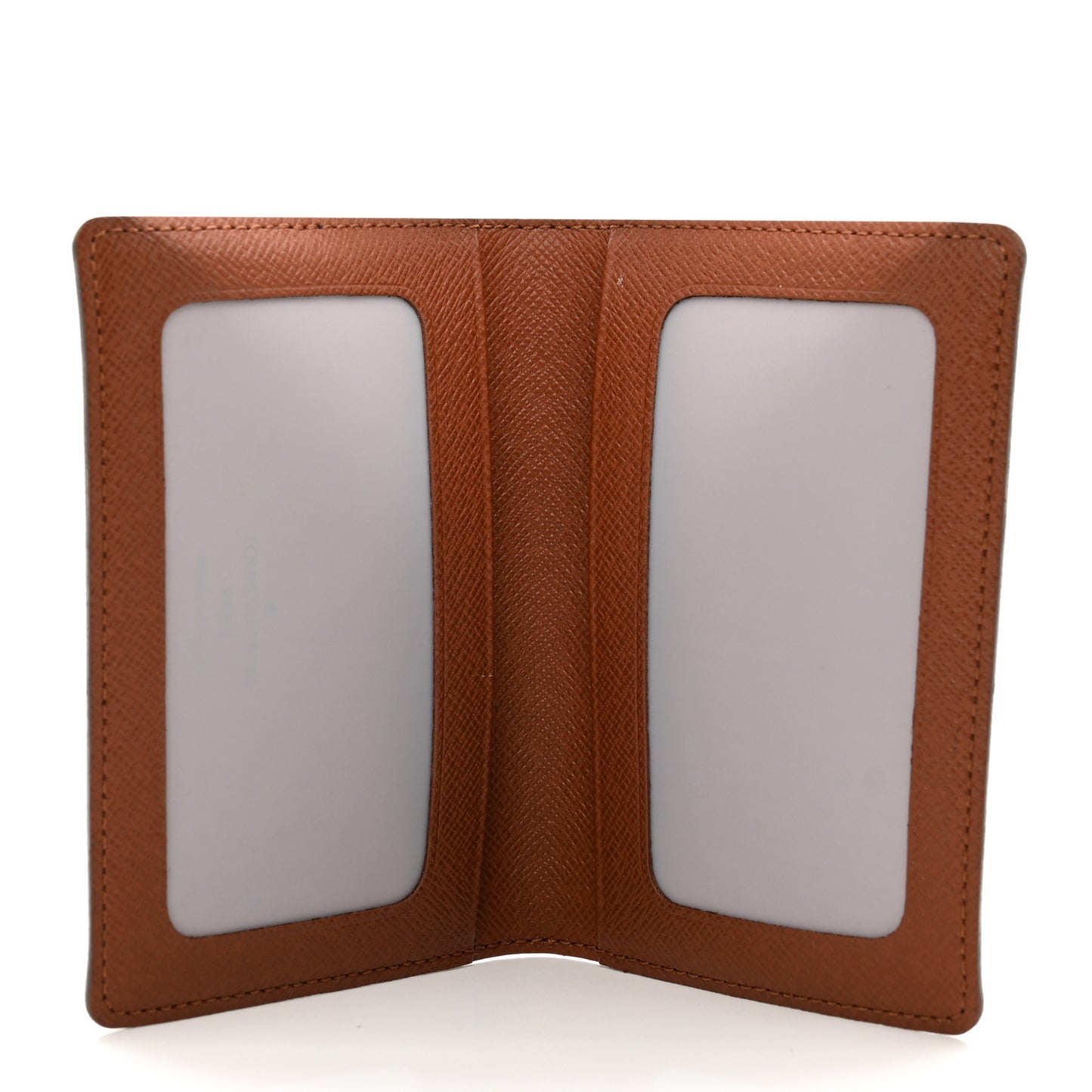 Monogram Porte 2 Cartes Vertical Card Holder