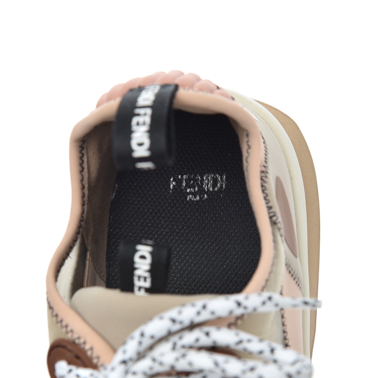 Fendi Technical Mesh Lycra FFreedom Patchwork Sneakers 40 Mosaico 6 of 19