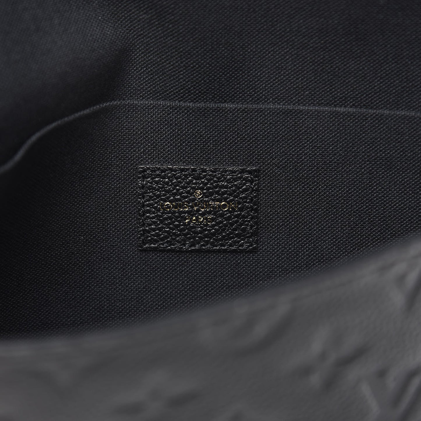 Empreinte Pochette Felicie Chain Wallet Black