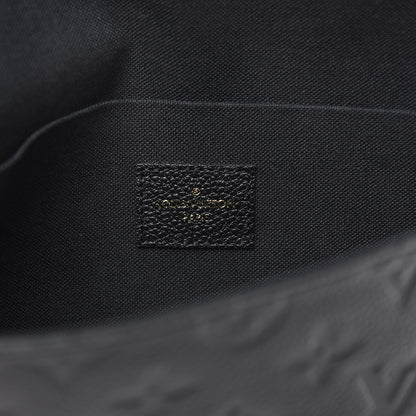 Louis Vuitton Empreinte Pochette Felicie Chain Wallet Black 7 of 12