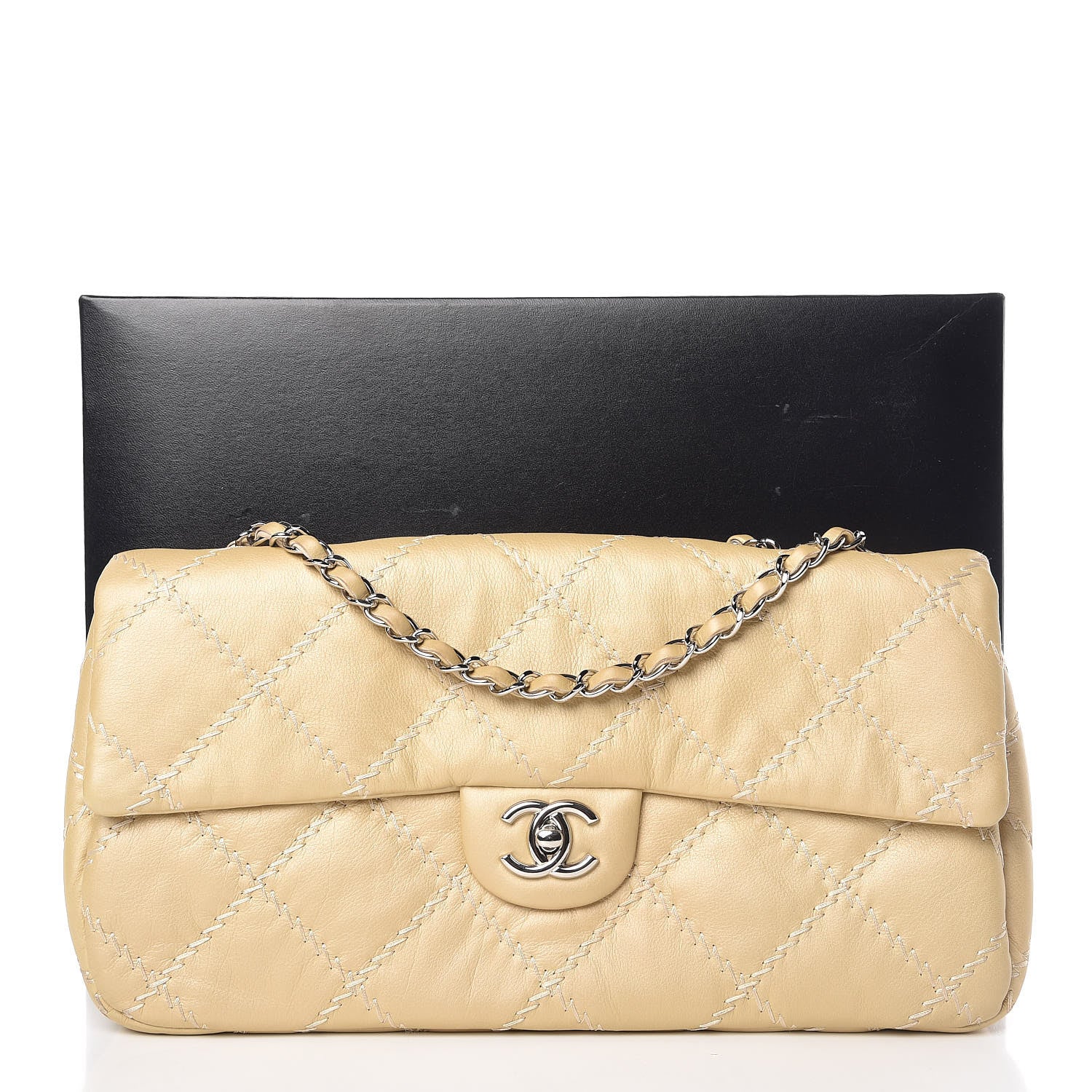 Chanel Calfskin Ultimate Stitch Flap Gold 10 of 10