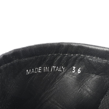 Prada Vitello Montana Neoprene Combat Boots 36 Black 9 of 10