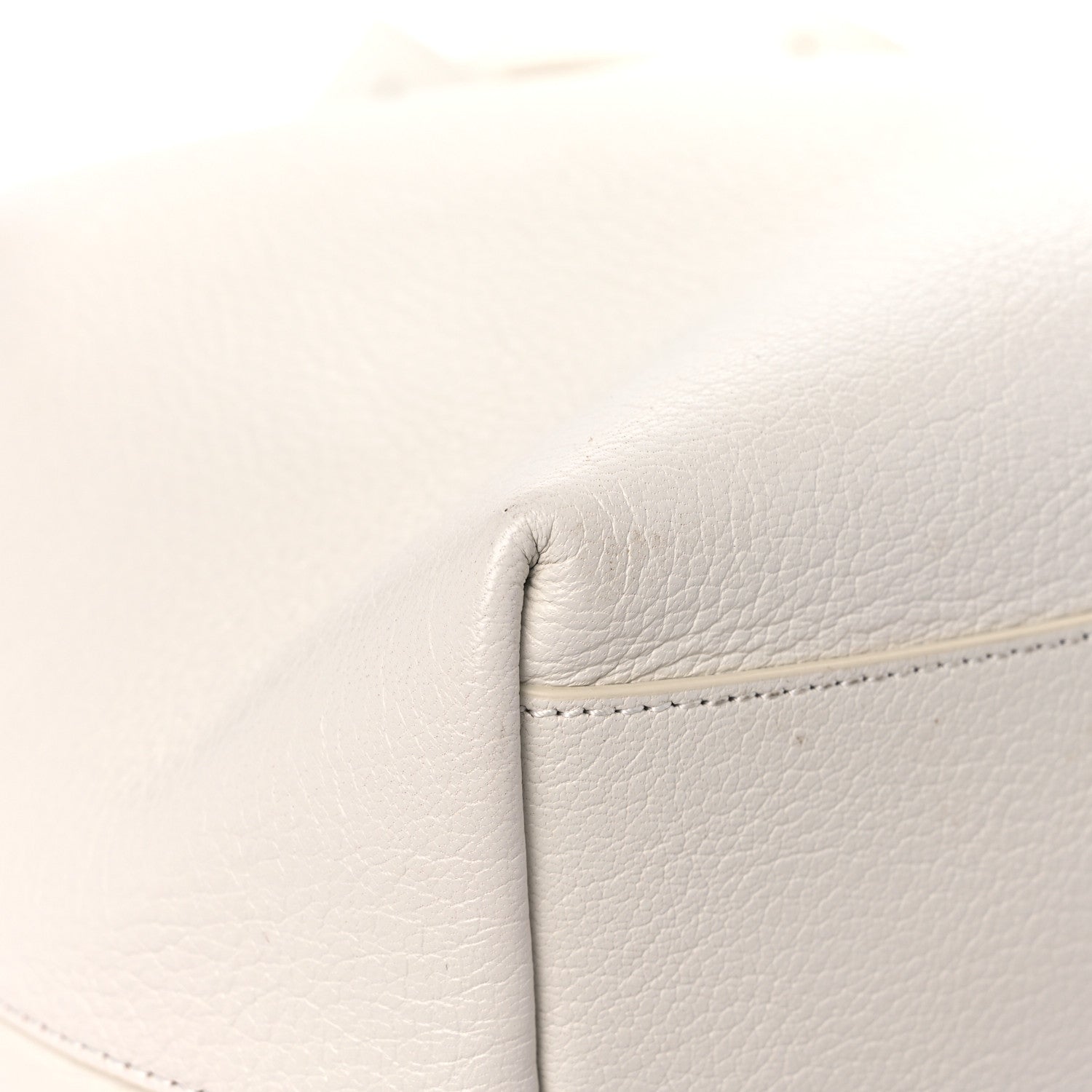 Jimmy Choo Grainy Goatskin Bon Bon Bucket Bag Latte 6 of 13