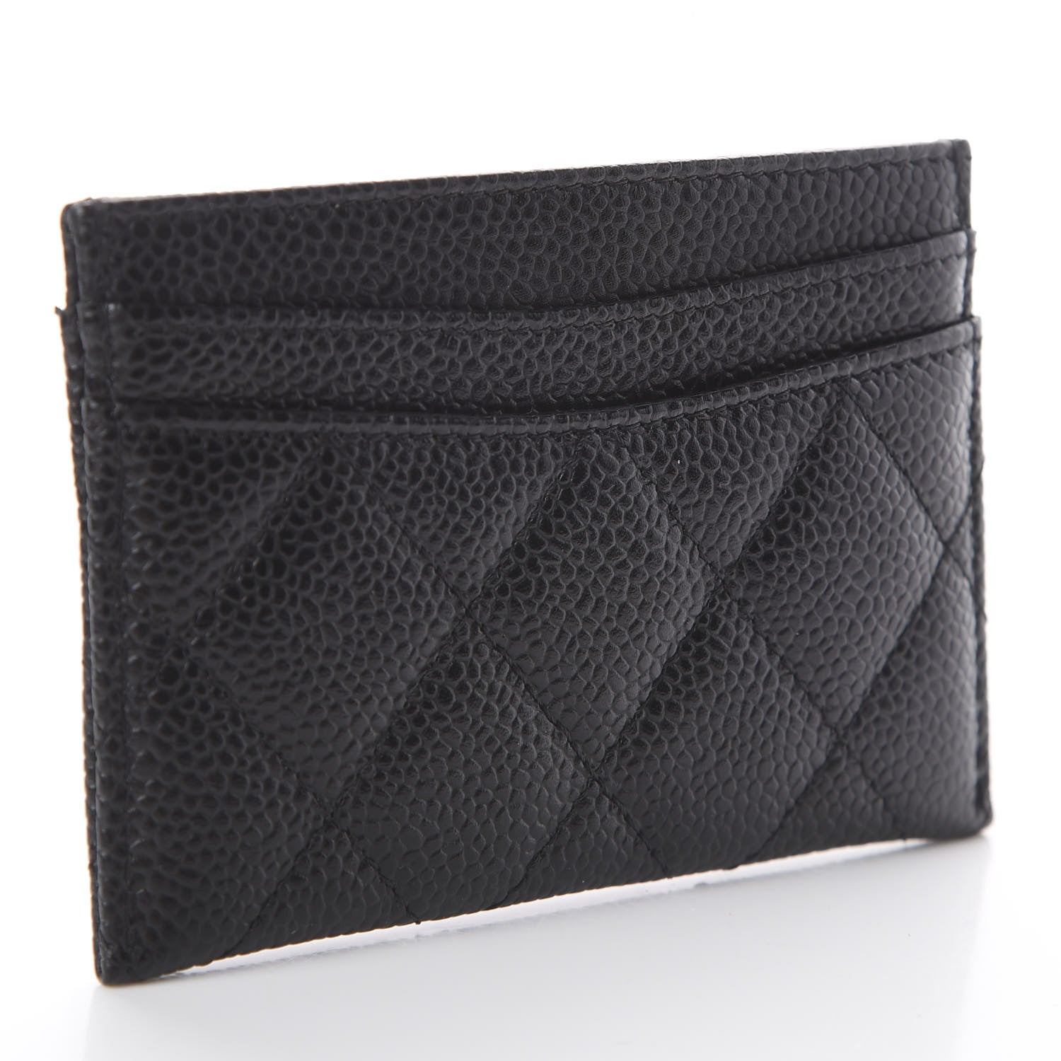 Chanel Caviar Quilted Card Holder Black 2 of 7