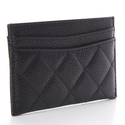 Chanel Caviar Quilted Card Holder Black 2 of 7