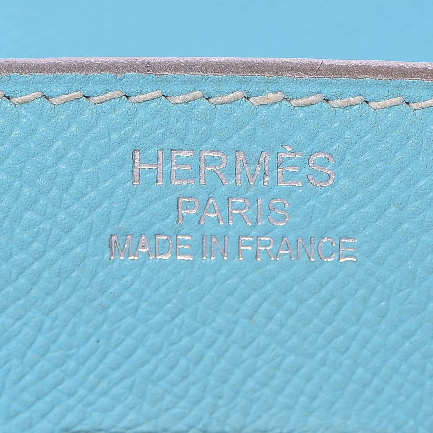 Hermes Epsom Candy Birkin 35 Celeste Mykonos 9 of 38