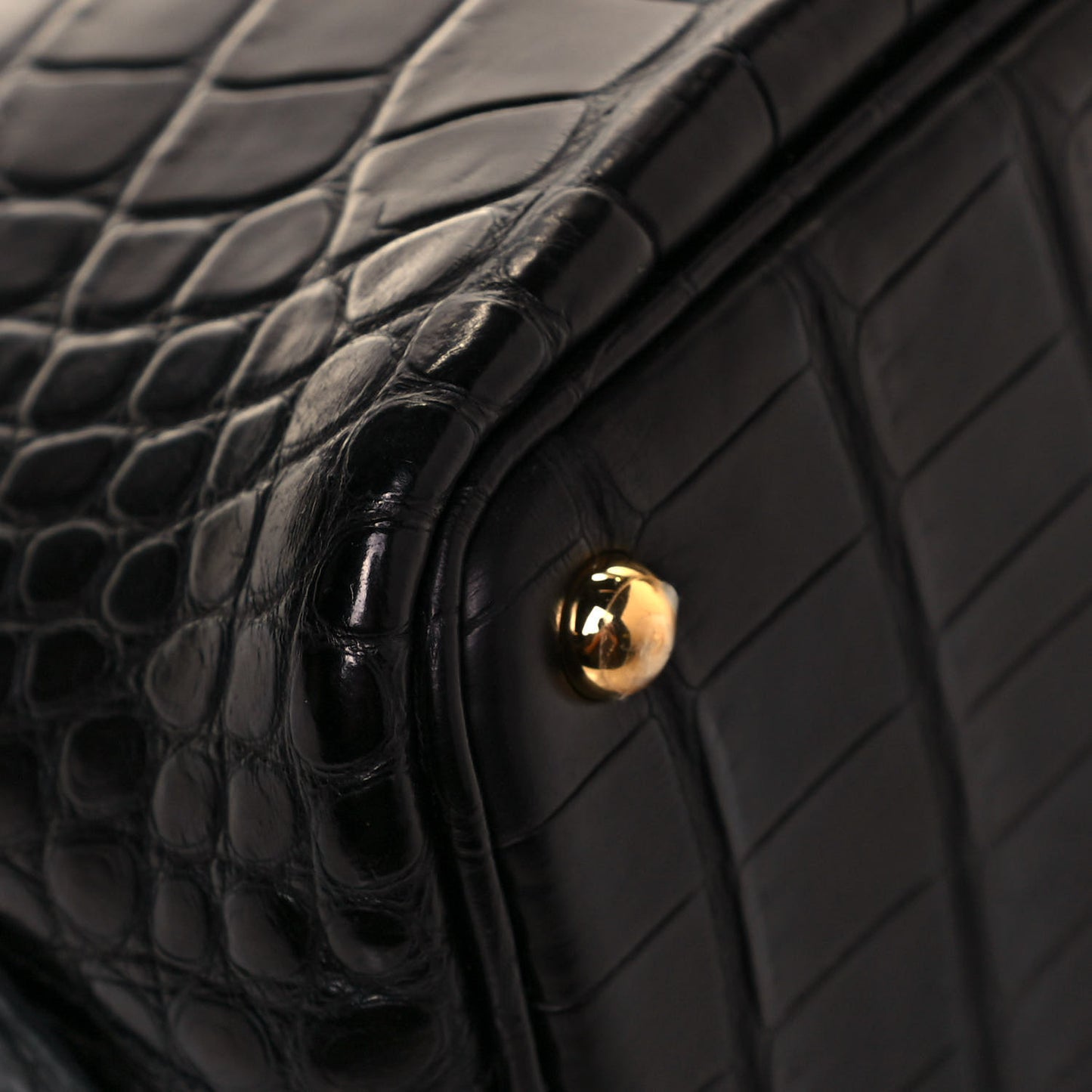 Matte Alligator Bolide Mini 1923 Black