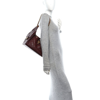 Chanel Caviar Quilted Small Chanel 25 Handbag Burgundy 2 of 12