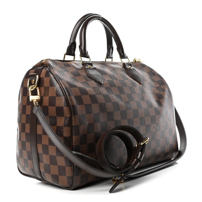 Louis Vuitton Damier Ebene Speedy Bandouliere 30 2 of 4