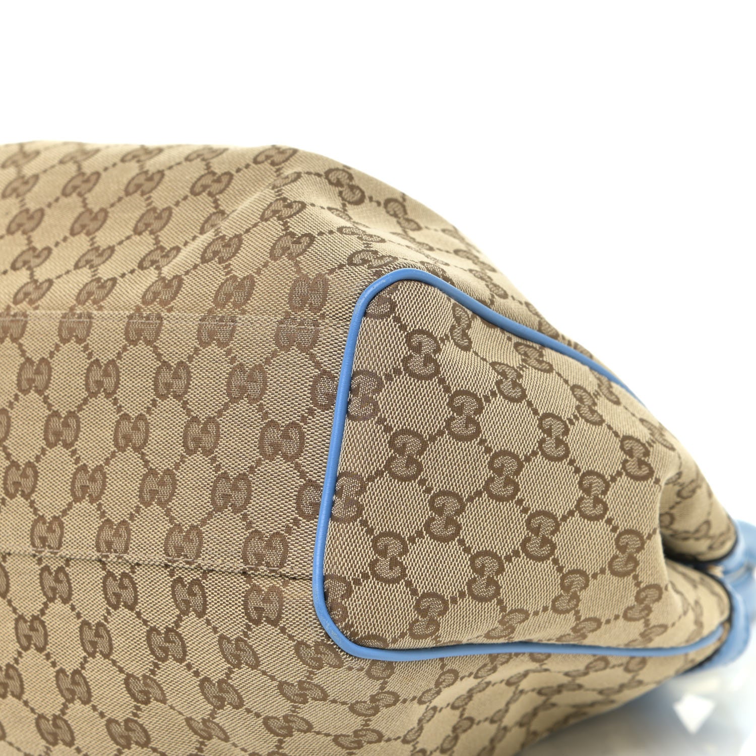 Gucci Monogram Medium Sukey Tote Blue 6 of 19