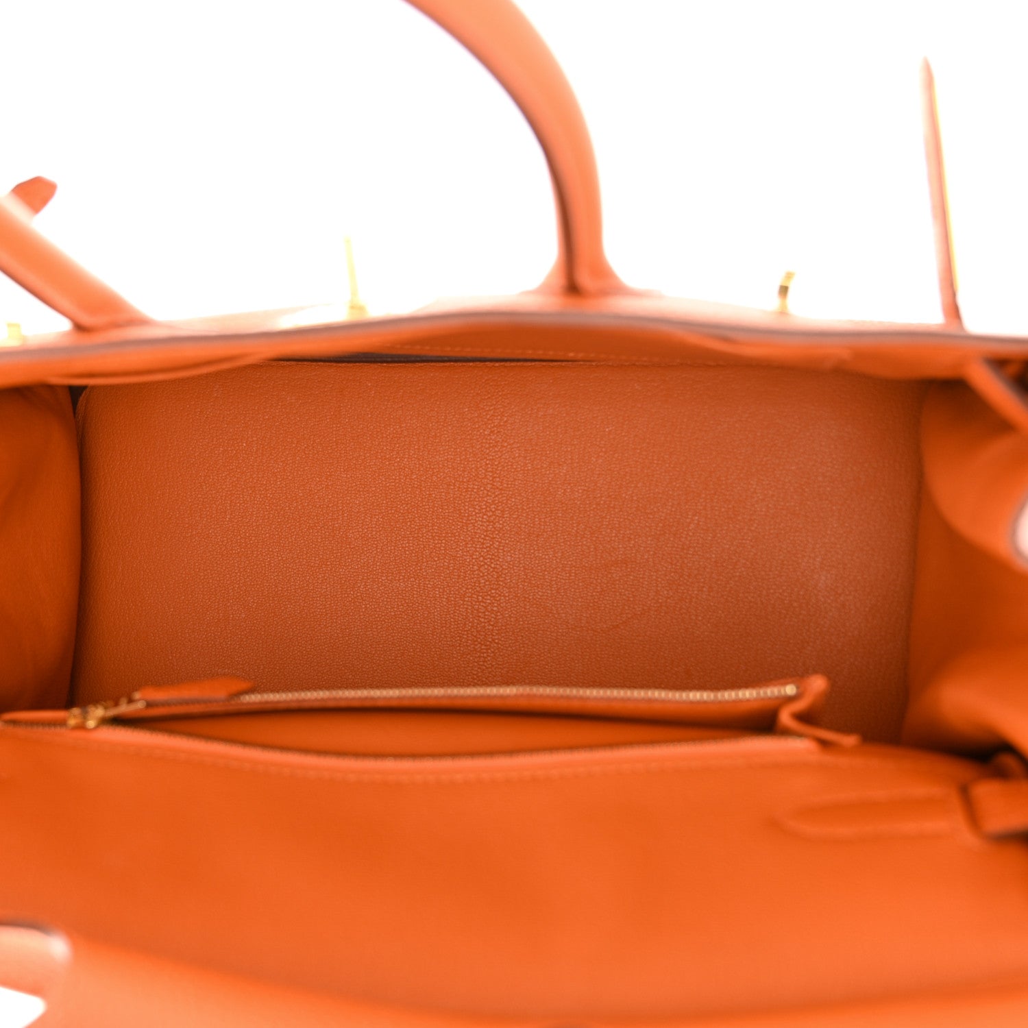 Hermes Togo Birkin 30 Orange 5 of 12