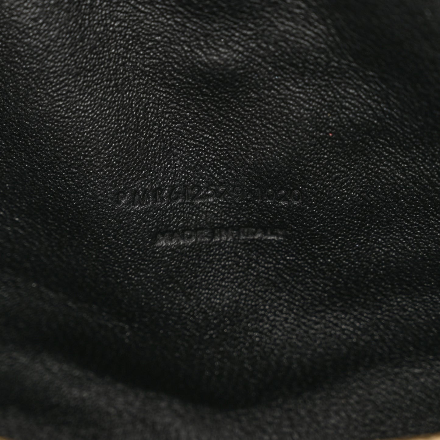Grain De Poudre Matelasse Monogram Mini Lou Camera Bag Black