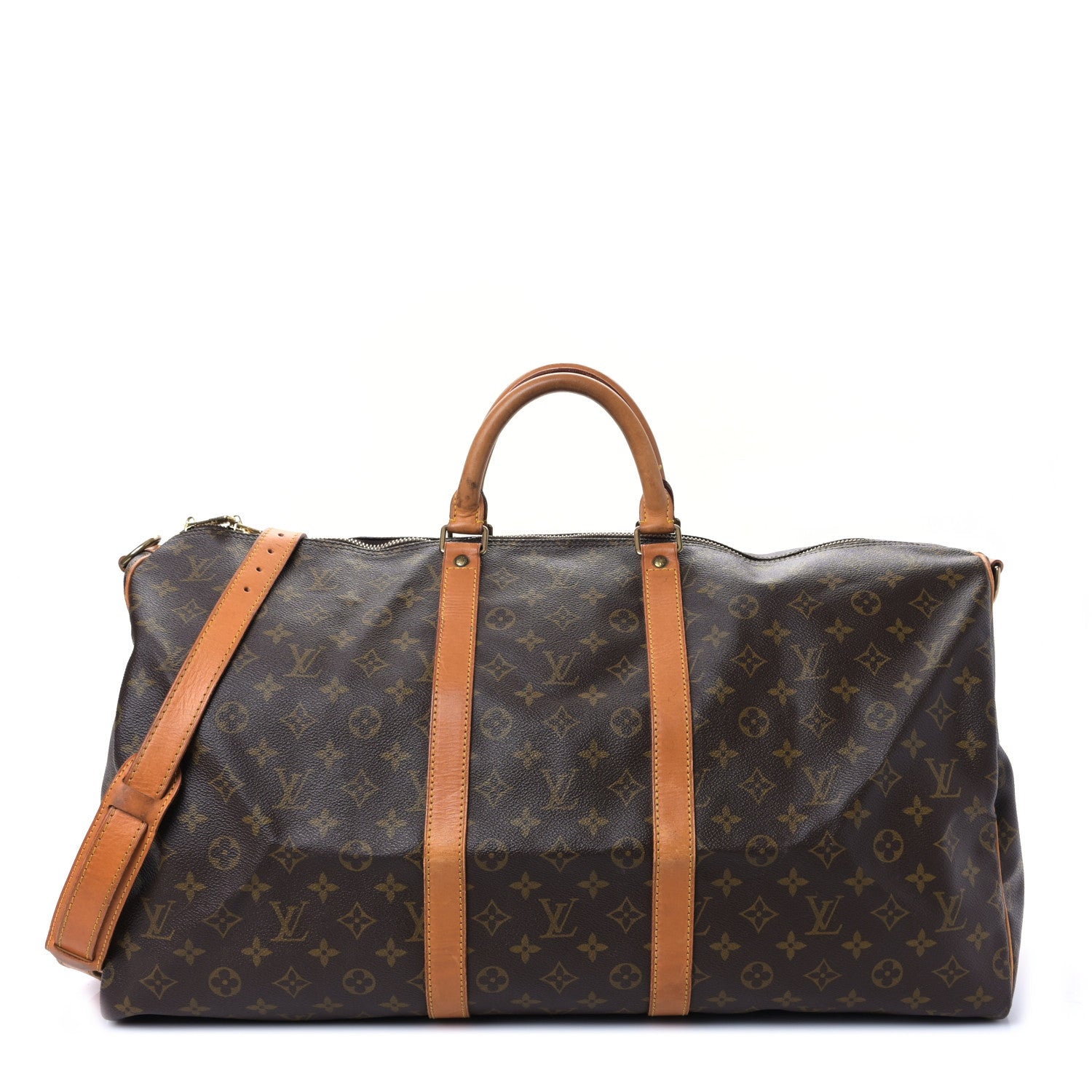 Louis Vuitton Monogram Keepall Bandouliere 55 1 of 8