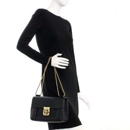 Chloe Calfskin Medium Elsie Shoulder Bag Black 2 of 7