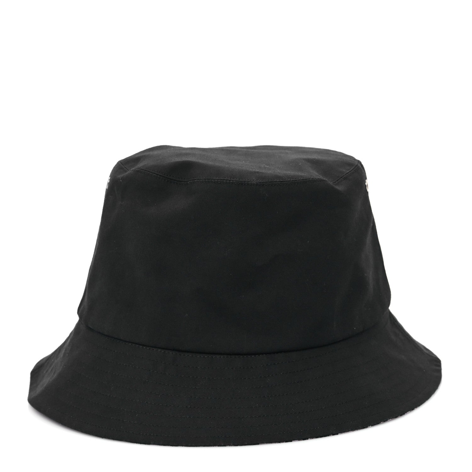 Christian Dior Oblique Reversible Teddy-D Brim Bucket Hat 58 Black 5 of 13