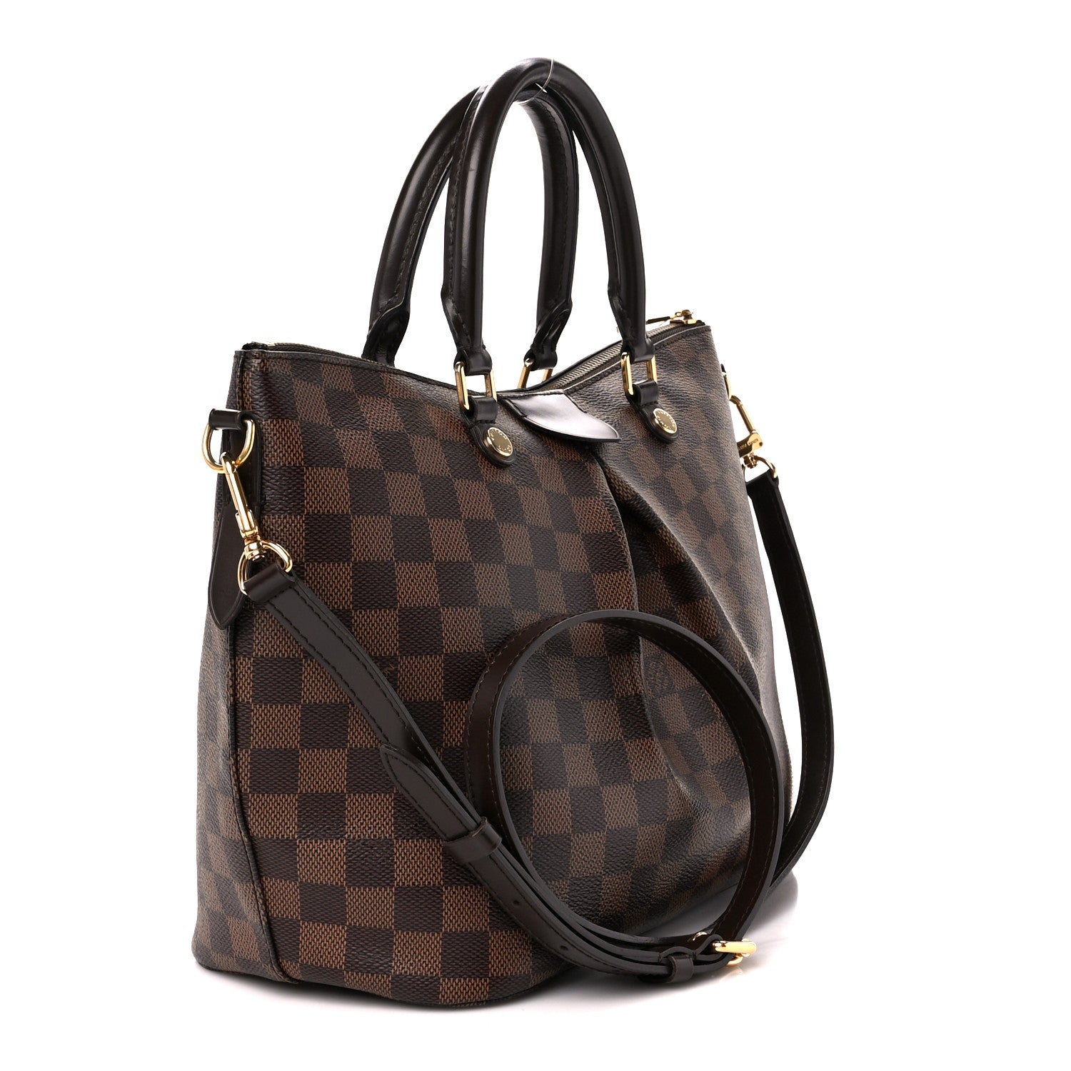 Louis Vuitton Damier Ebene Siena MM 4 of 11